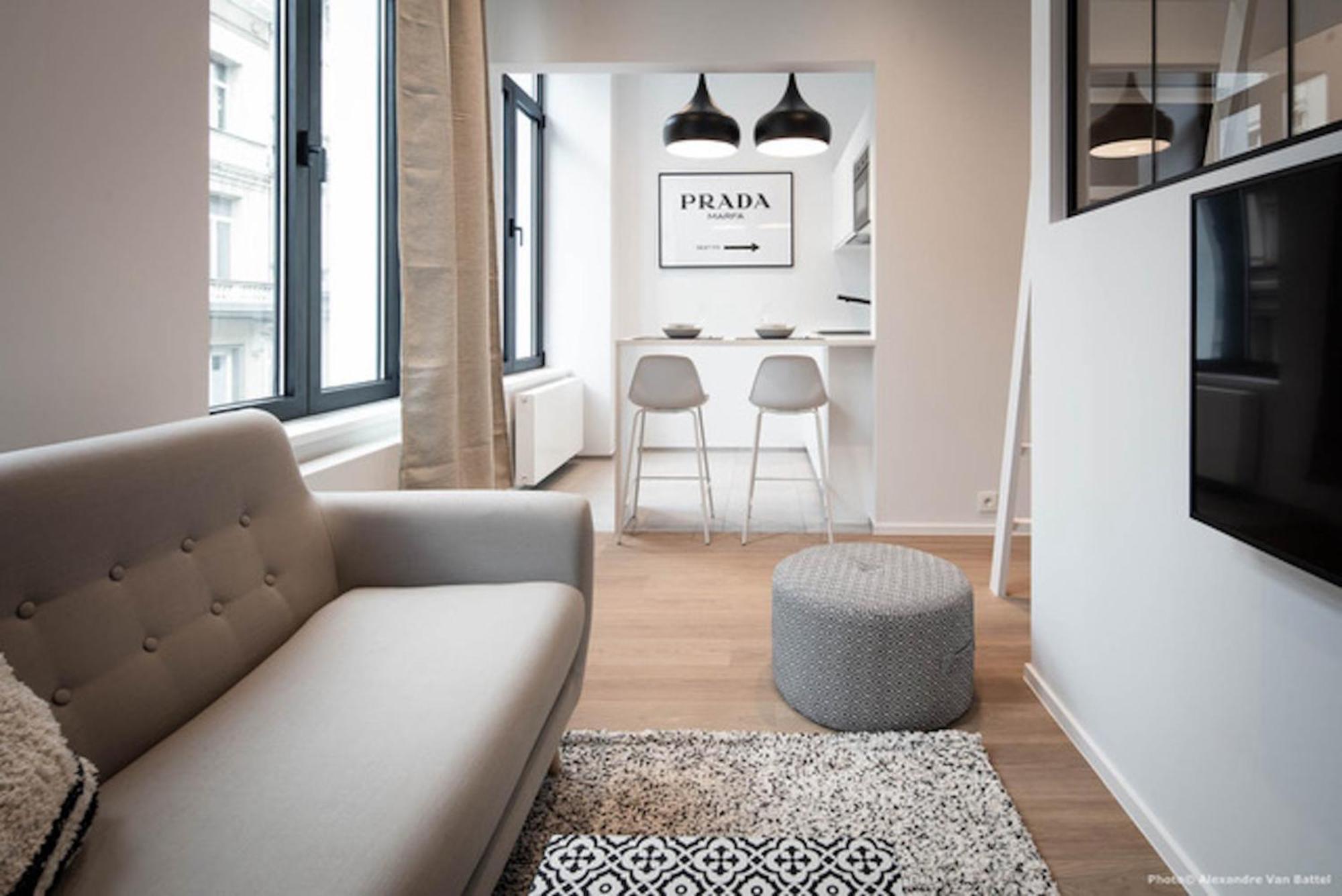 Studios Fully Equipped Near Place Stephanie Bruselas Exterior foto